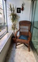 A seating area at Casa Porto, con Garaje