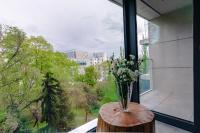Balkon lub taras w obiekcie RS SUITES PRESTIGE Racławickie 10 "best view" HOME & SPA