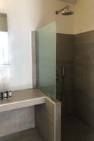 A bathroom at Thera Incognita Studios