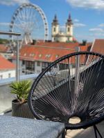 Půdorys ubytování Rooftop Eger
