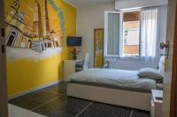 Posteľ alebo postele v izbe v ubytovaní FLY HOUSE BOLOGNA...un appartamento al volo