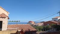 a view from the roof of a town at residence Mare Turchinu in Monticello