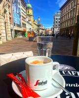 Príslušenstvo na prípravu kávy alebo čaju v ubytovaní Lorenzo Rijeka