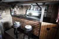 A kitchen or kitchenette at Almhaus Anita