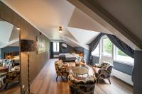 Posezení v ubytování Hotel Aurlandsfjord