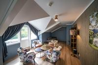 Posezení v ubytování Hotel Aurlandsfjord