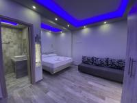 Posteľ alebo postele v izbe v ubytovaní Nikolaidis Apartments