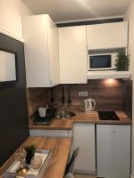 Kuchyňa alebo kuchynka v ubytovaní Apartments Jaki