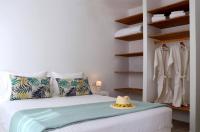 Posteľ alebo postele v izbe v ubytovaní The Nine Graces - Agia Anna - Option With private pool or hot tub