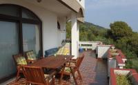 Balkon lub taras w obiekcie Apartment in Kali with sea view, terrace, air conditioning, WiFi (4230-3)