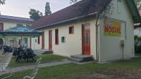Budynek, w którym mieści się hostel