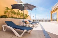 A balcony or terrace at Hotel Porto Calpe