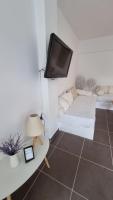 TV a/nebo společenská místnost v ubytování D&D apartments