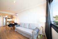 Kuchyň nebo kuchyňský kout v ubytování Apartaments Voralmar