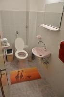 Kúpeľňa v ubytovaní Flamingo Vendégház