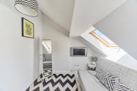 Łóżko lub łóżka w pokoju w obiekcie Porta Mare Apartments LuxView III