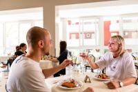 Nápoje v ubytovaní Hotel Christian Ideale Per Famiglie