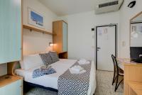 Posteľ alebo postele v izbe v ubytovaní Hotel Christian Ideale Per Famiglie