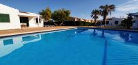 The swimming pool at or close to Las Golondrinas - RISSAGA