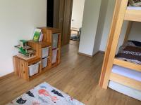 Postel nebo postele na pokoji v ubytování Apartmán u Kunštátského mlýna