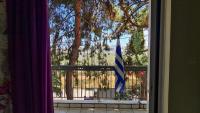 A balcony or terrace at Ιlias rooms