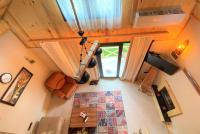 The floor plan of Mesmerizing Tiny House On Riverside in Agva
