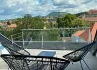 Nespecifikovaný výhled na hory nebo výhled na hory při pohledu z apartmánu