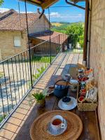 A balcony or terrace at B&B Sant'Anna 21