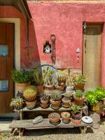 A garden outside B&B Sant'Anna 21
