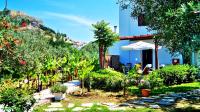 Vonkajšia záhrada v ubytovaní Galini View Apartments Lindos