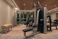 Posilňovňa alebo fitness centrum v ubytovaní Mountains Hotel