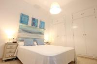 Posteľ alebo postele v izbe v ubytovaní Apartamento Pastora Sevilla