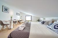 Posteľ alebo postele v izbe v ubytovaní Apartments Sinisa - Krk Town