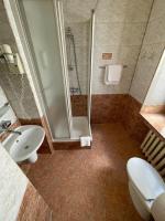 Łazienka w obiekcie Hotel Europejski