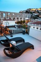 Výhľad na mesto Kavala alebo výhľad na mesto priamo z apartmánu