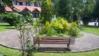 Vonkajšia záhrada v ubytovaní Geovita Muszyna