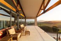 A balcony or terrace at CASA SARTZALETA-Navarra-España