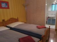 Postel nebo postele na pokoji v ubytování Hotel Klein Matterhorn
