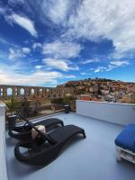 Balkón alebo terasa v ubytovaní Calma Suite (Cielo suites)