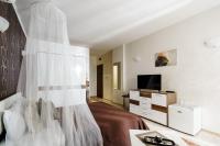 TV a/nebo společenská místnost v ubytování Sunrise Hotel