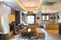 A seating area at Pilion Terra Hotel