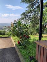 Zahrada ubytování Albergue La Costana
