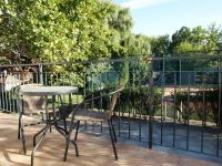 Balkon lub taras w obiekcie Garden Club Panzió