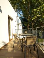 Balkon lub taras w obiekcie Garden Club Panzió