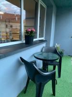 Balkón alebo terasa v ubytovaní Apartament Forest Green