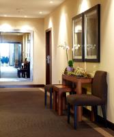 A seating area at Hotel Coia de Vigo