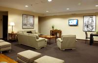 A seating area at Hotel Coia de Vigo