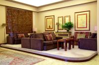 A seating area at Hotel Coia de Vigo