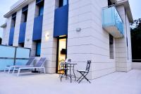 Balkón alebo terasa v ubytovaní 6 Bis HOTEL