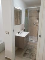 A bathroom at B&B Oplonti Resort